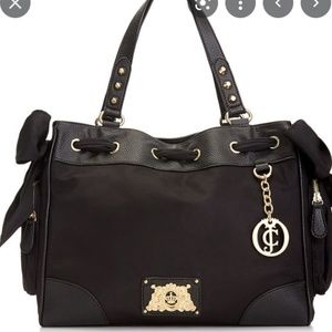 JUICY COUTURE BLACK MALIBU NYLON